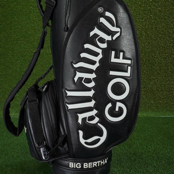 CALLAWAY BIG BERTHA STAFF BAG W/ NIB LOCK GOLF CART SECURITY LOCK