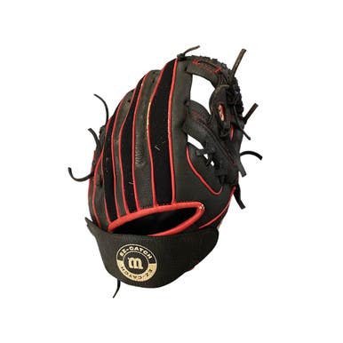 Used Wilson A200 BB/SB Glove T-ball Black 10" 11760-S000079838