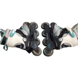 Used K2 Roller Hockey Skates White Adjustable 11760-S000079839