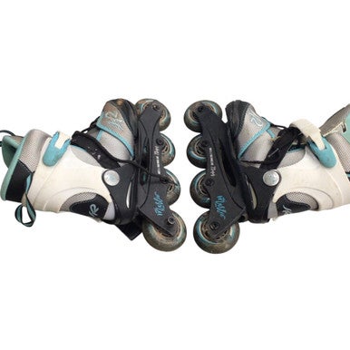 Used K2 Roller Hockey Skates White Adjustable 11760-S000079839