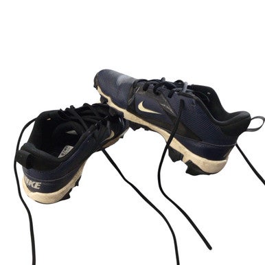 Used Nike ALPHA BB/SB Cleats Black And Navy Blue Junior 04 11760-S000079803
