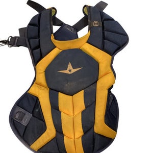 Used All Star CHEST PROTECTOR Catchers Chest Protector Navy Blue Youth 11884-S000049875