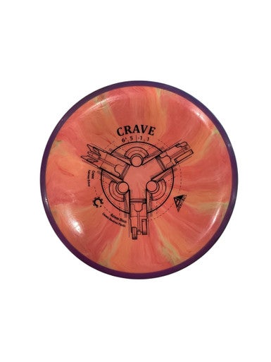 Used Axiom CRAVE Disc Golf Driver Red 11884-S000049869