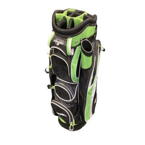 Used Tour Trek T 4.0 Mens Stand Bag Black And Green 11884-S000049866