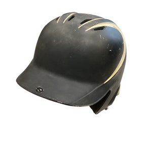 Used Mizuno BLACK HELMET Batting Helmet No Mask Black MD 11884-S000049852