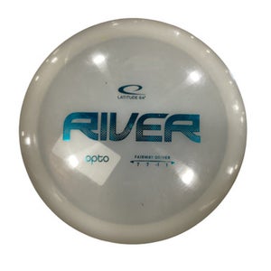 Used Latitude 64 RIVER Disc Golf Driver White 11884-S000049816
