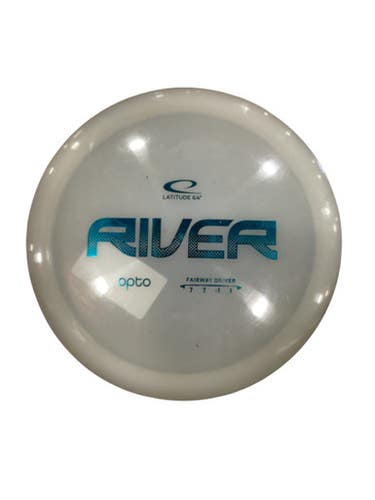 Used Latitude 64 RIVER Disc Golf Driver White 11884-S000049816