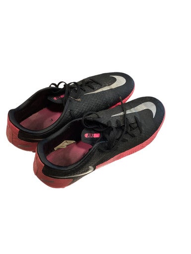 Used Nike Soccer Cleats Cardinal And Black Junior 05.5 11884-S000049811
