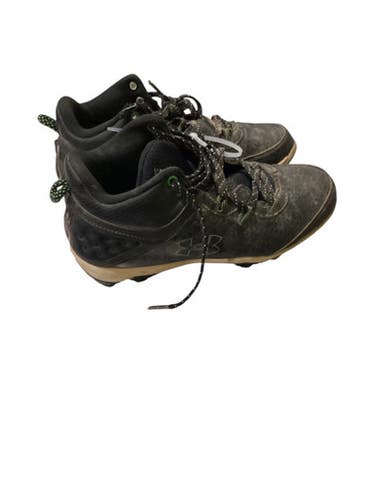 Used Under Armour BASEBALL CLEATS BB/SB Cleats Black Junior 03 11884-S000049805