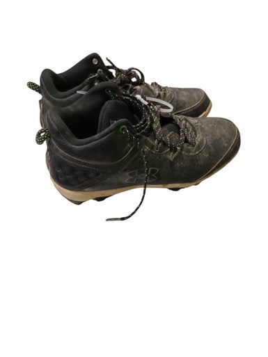 Used Under Armour BASEBALL CLEATS BB/SB Cleats Black Junior 03 11884-S000049805
