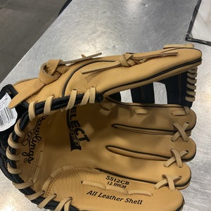 Used Rawlings SELECT SERIES BB/SB Glove RH Throw Tan 12" 11614-S000218518