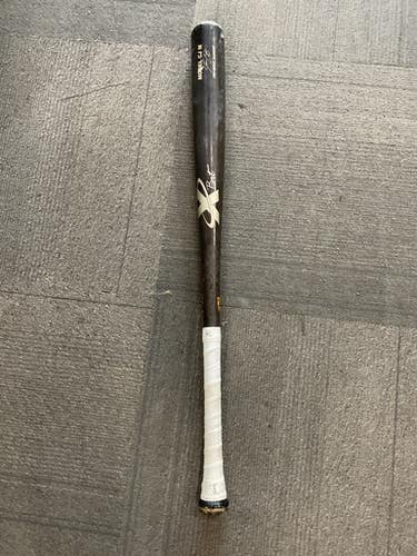 Used X BAT MODEL CJ M PRO MAPLE 34 BB/SB Wood Bat Black 34" 11614-S000218596