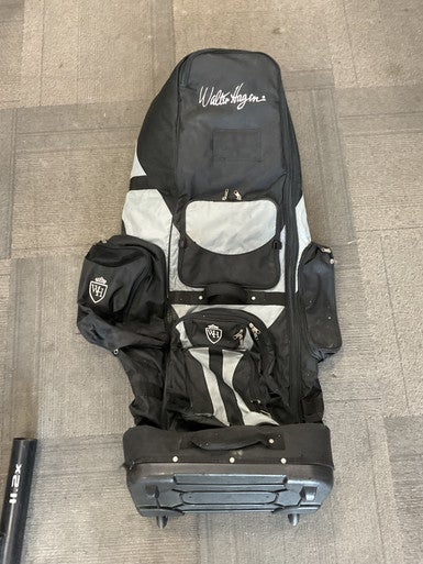 Used Walter Hagen SOFT SIDED WHEELED Travel Bag Black 11614-S000218592