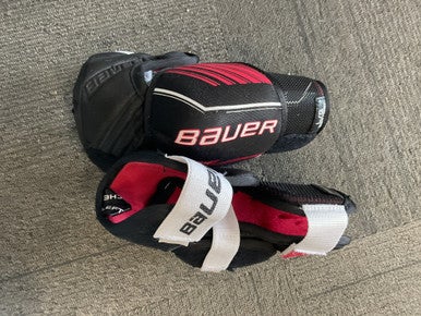 Used Bauer NSX Youth Elbow Pads LG 11614-S000218573