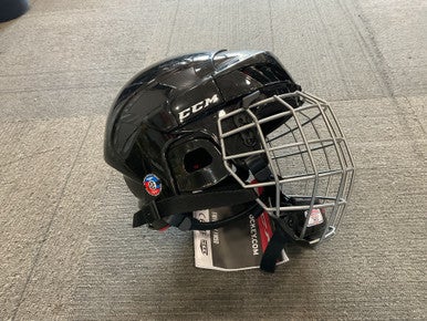 Used CCM FM50 Helmet Cage Combo Black SM 11614-S000218569
