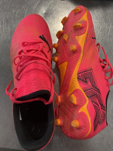 Used Puma Soccer Cleats Pink Senior 8.5 11614-S000218567