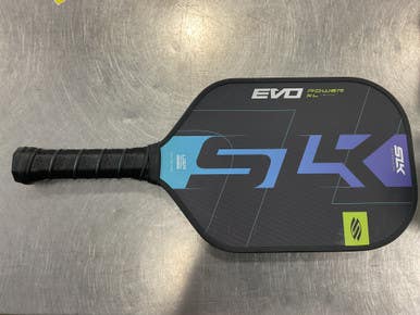 Used Selkirk EVO POWER XL Pickleball Racquet Black 11614-S000218561