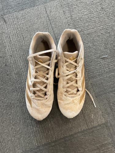 Used Adidas Adult FB Cleats White Senior 8 11614-S000218554