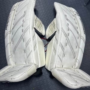 35"  2022 Warrior Ritual G4 Pro Goalie Leg Pads (Used)
