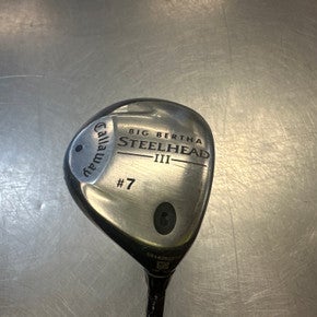 Used Callaway BIG BERTHA STEELHEAD 3 Mens Fairway Wood RH 7 Wood 11339-S000192773