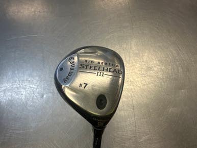 Used Callaway BIG BERTHA STEELHEAD 3 Mens Fairway Wood RH 7 Wood 11339-S000192773