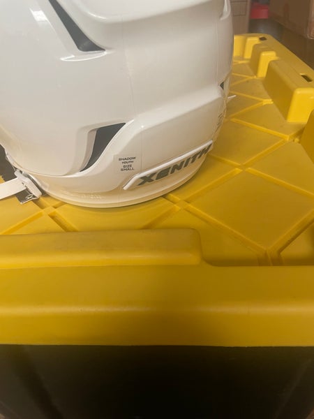 Small Youth Xenith Shadow Helmet (New) Glossy White