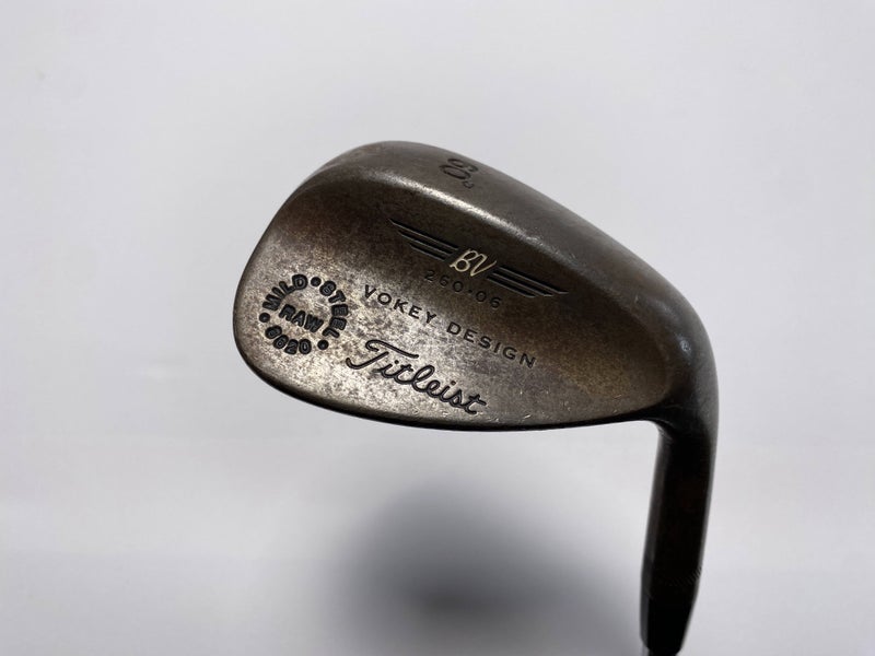 Titleist Vokey Chrome 200 Raw Lob Wedge LW 60* 6 True Temper DG Wedge Mens RH