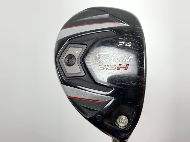 Titleist 913 H Hybrid 24* Mitsubishi Rayon Bassara 60HYB Hi Regular Mens RH