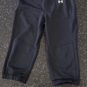 Used Under Armour SOFTBALL PANTS BB/SB Pant Womens Black SM 11849-S000030306