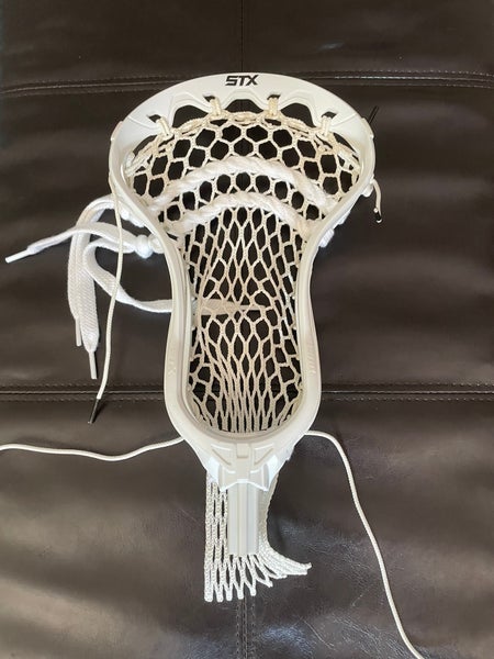 New STX Strung Duel U Lacrosse Head FOGO Rare