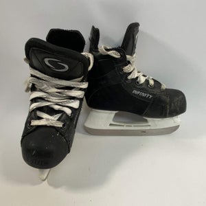 Infinit Alpha 1.0 Size 13Y Youth Hockey Skates