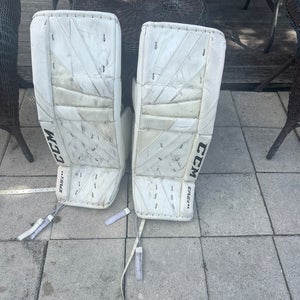 31"  2021 CCM Eflex 5 Goalie Leg Pads  (Used)