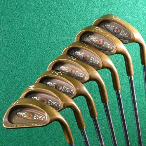 Ping Eye 2 Plus BeCu Copper Red Dot 5-PW, SW Iron Set ZZ-Lite Steel Stiff
