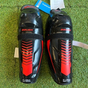 Junior Bauer Lil Sport Shin Pads 11" (New)