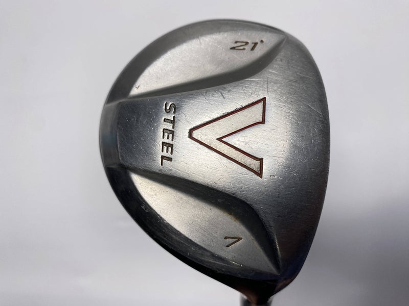 TaylorMade V Steel 7 Fairway Wood 21* MAS2 Regular Graphite Mens RH