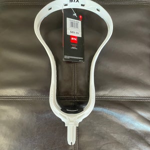 New STX Unstrung Duel 2 Lacrosse Head FOGO