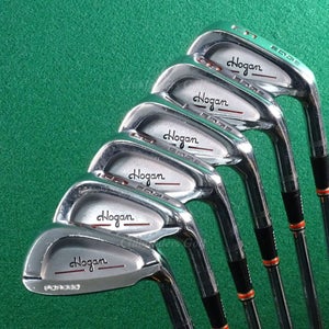 Ben Hogan Edge Forged 5-EW Iron Set Factory Apex 4 Steel Stiff *READ*