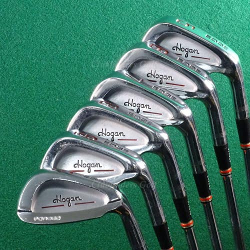 Ben Hogan Edge Forged 5-EW Iron Set Factory Apex 4 Steel Stiff *READ*