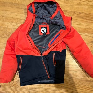Orange Used Boys Medium Ripzone Jacket