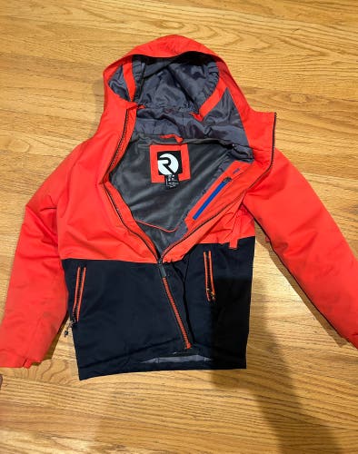 Orange Used Boys Medium Ripzone Jacket