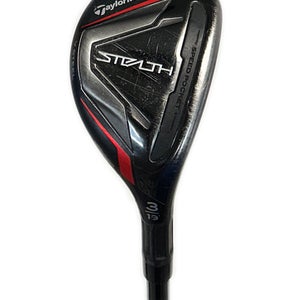 TaylorMade Stealth 19* 3 Hybrid/Rescue Graphite Ventus Red 7-S Stiff Flex
