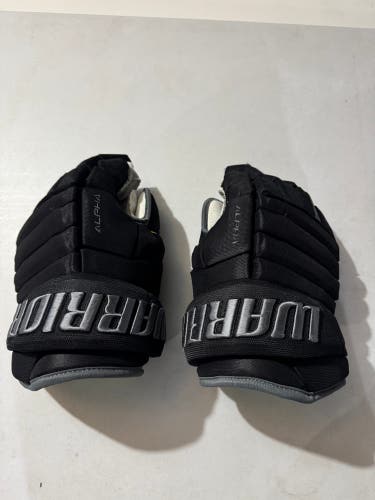Warrior Alpha Pro Gloves 14" Pro Stock (Used)