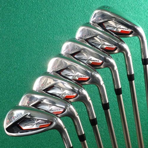 Tommy Armour 845 MAX MM21 5-AW Iron Set UST Recoil 660 SC F3 Graphite Regular