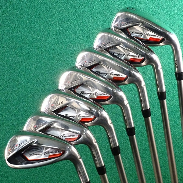 Tommy Armour 845 MAX MM21 5-AW Iron Set UST Recoil 660 SC F3 Graphite Regular