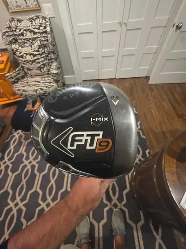 Men's 2009 Callaway FT-9 Tour Right Handed Driver Stiff Flex 9.5 Loft (Used) Flowerband Shaft
