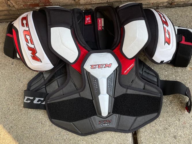 Large Junior CCM JetSpeed FT4 Pro Shoulder Pads (Used)