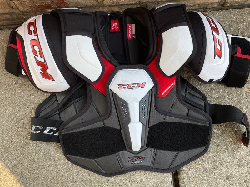 Large Junior CCM JetSpeed FT4 Pro Shoulder Pads (Used)