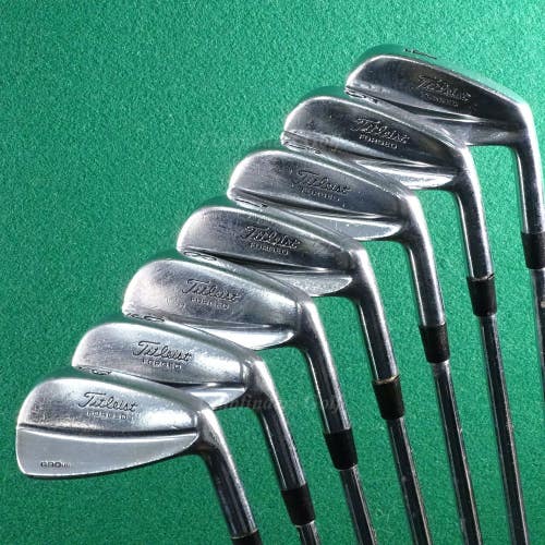 Titleist 690MB Forged 4-PW Iron Set KBS Tour Steel Extra Stiff *READ*