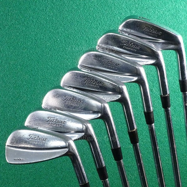 Titleist 690MB Forged 4-PW Iron Set KBS Tour Steel Extra Stiff *READ*