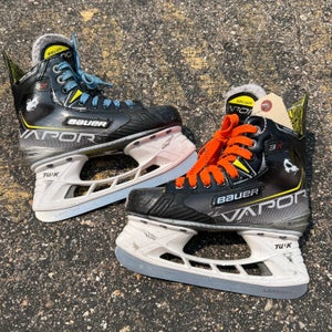 Junior Bauer Vapor 3X Hockey Skates | Size 2 (Used)